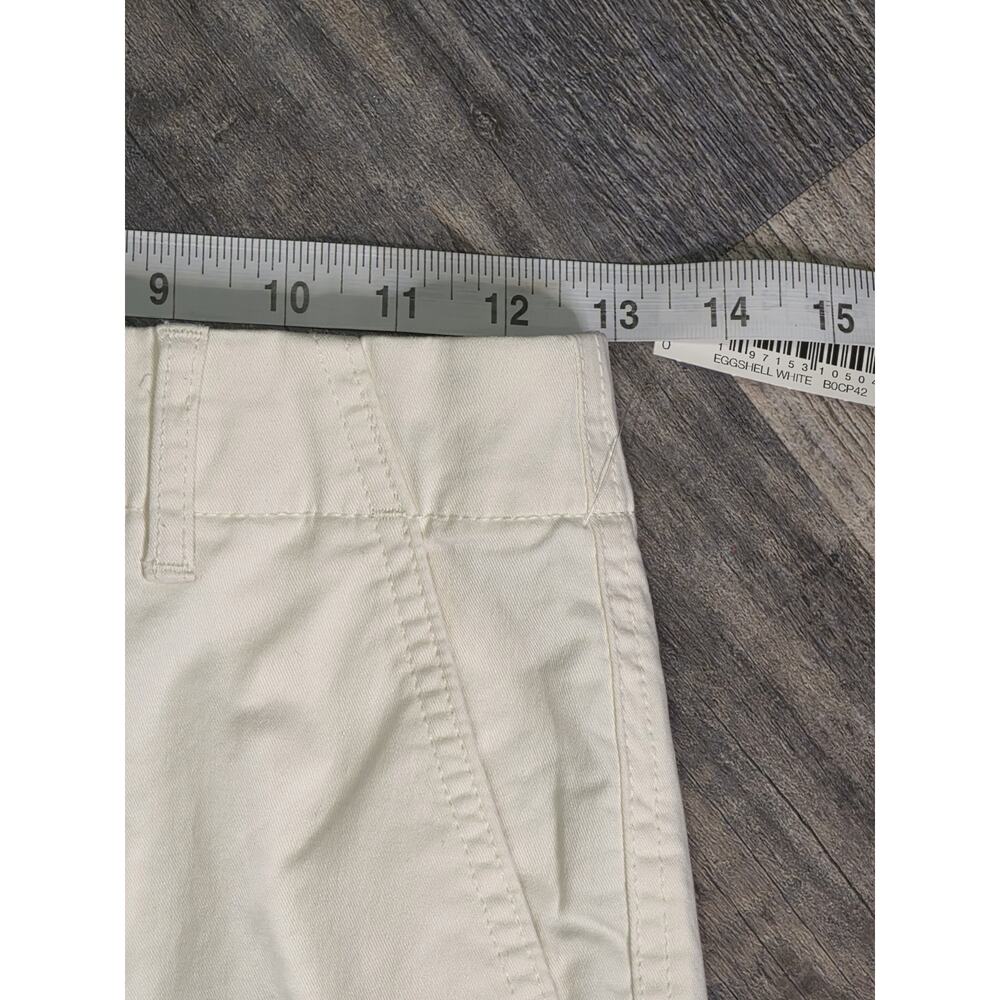 Amazon Essentials Women's Chino Pants Size 0 XS Eggshell White Stretch NWT - Picture 2 of 9